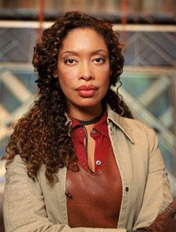 Gina with her husband, Laurence...